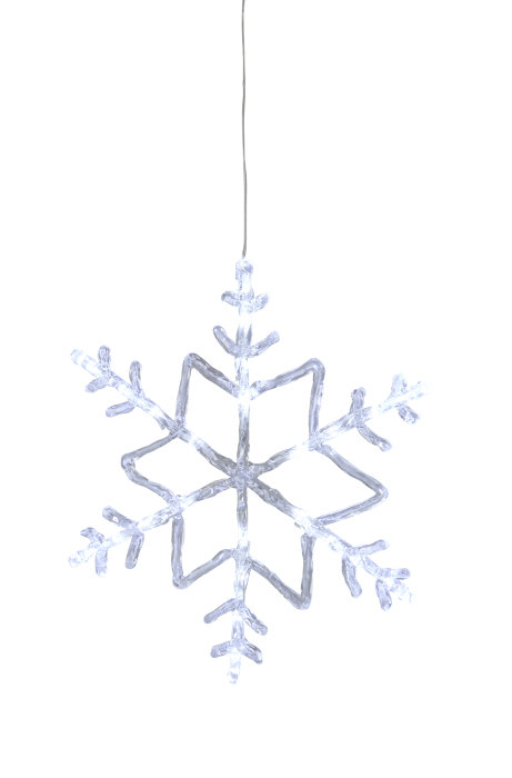 Snöflinga Akryl 24 LED 40 cm Stemning
